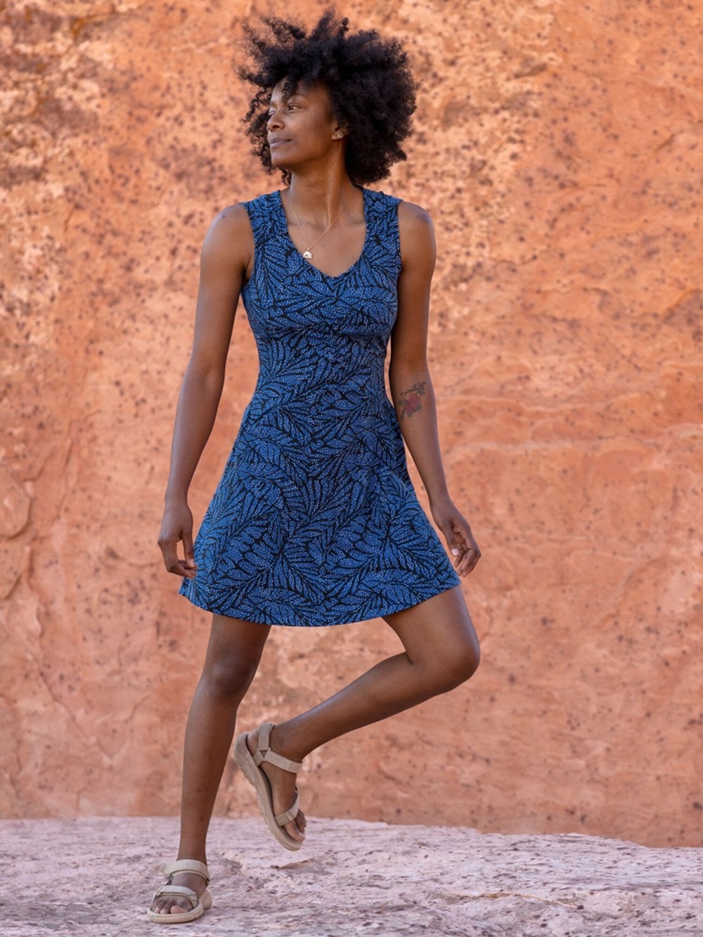 Title Nine On The Rocks Dress Begonia